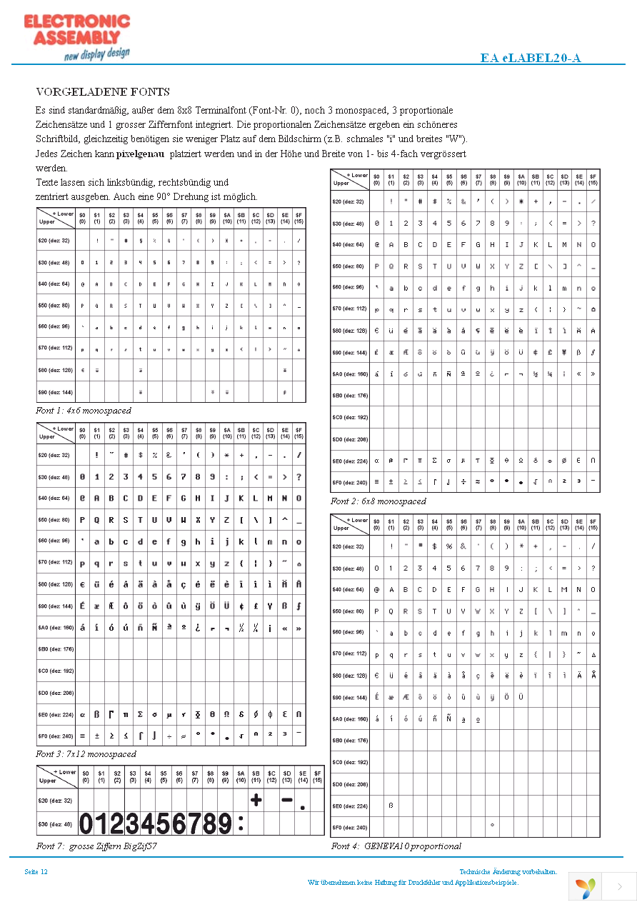 EA ELABEL20-A Page 12